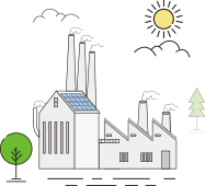 Solarmodule der Klasse A mit 166 mm Zellen