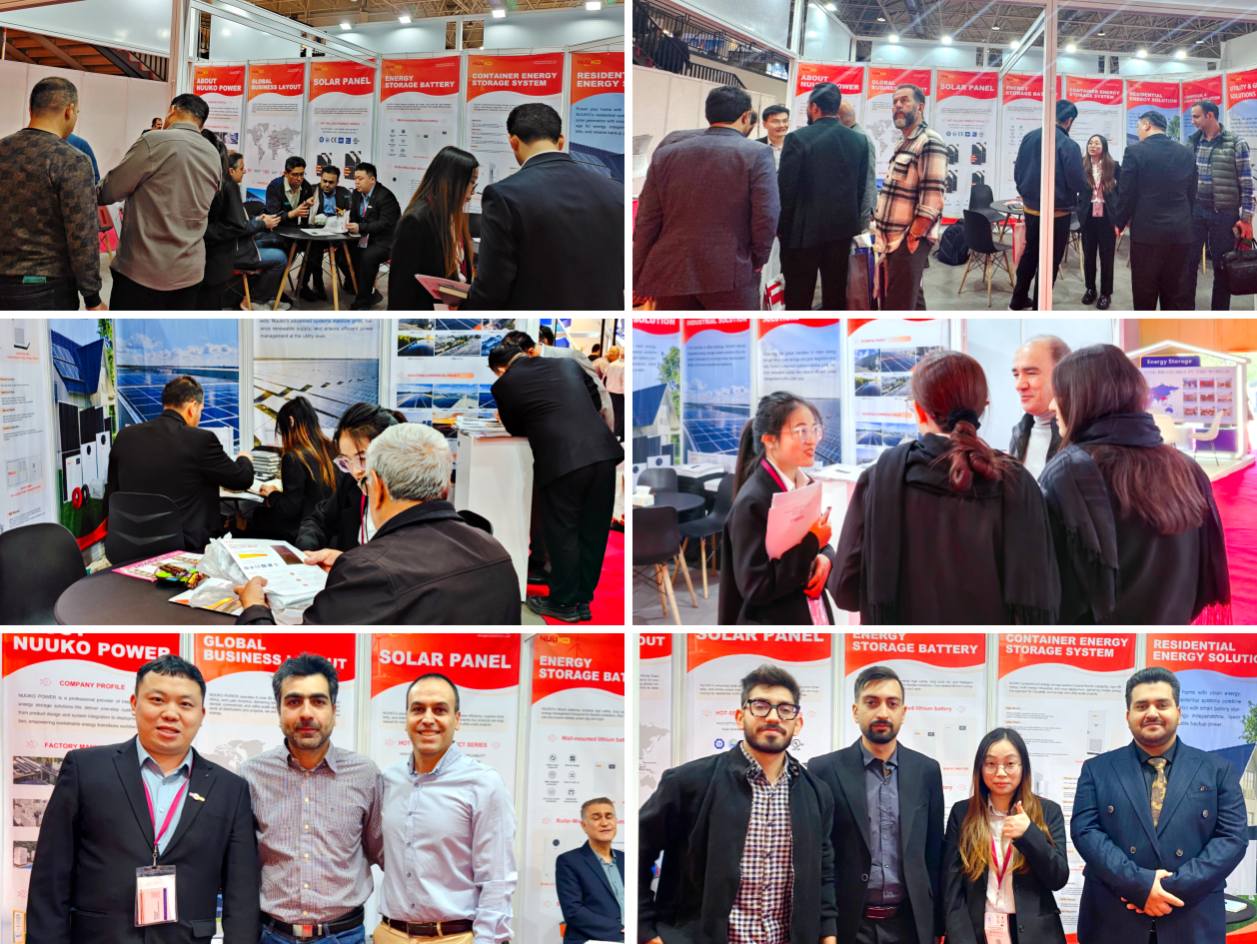Nuuko glänzt auf der 15. Iranischen Internationalen Messe für Erneuerbare Energien und Energieeffizienz